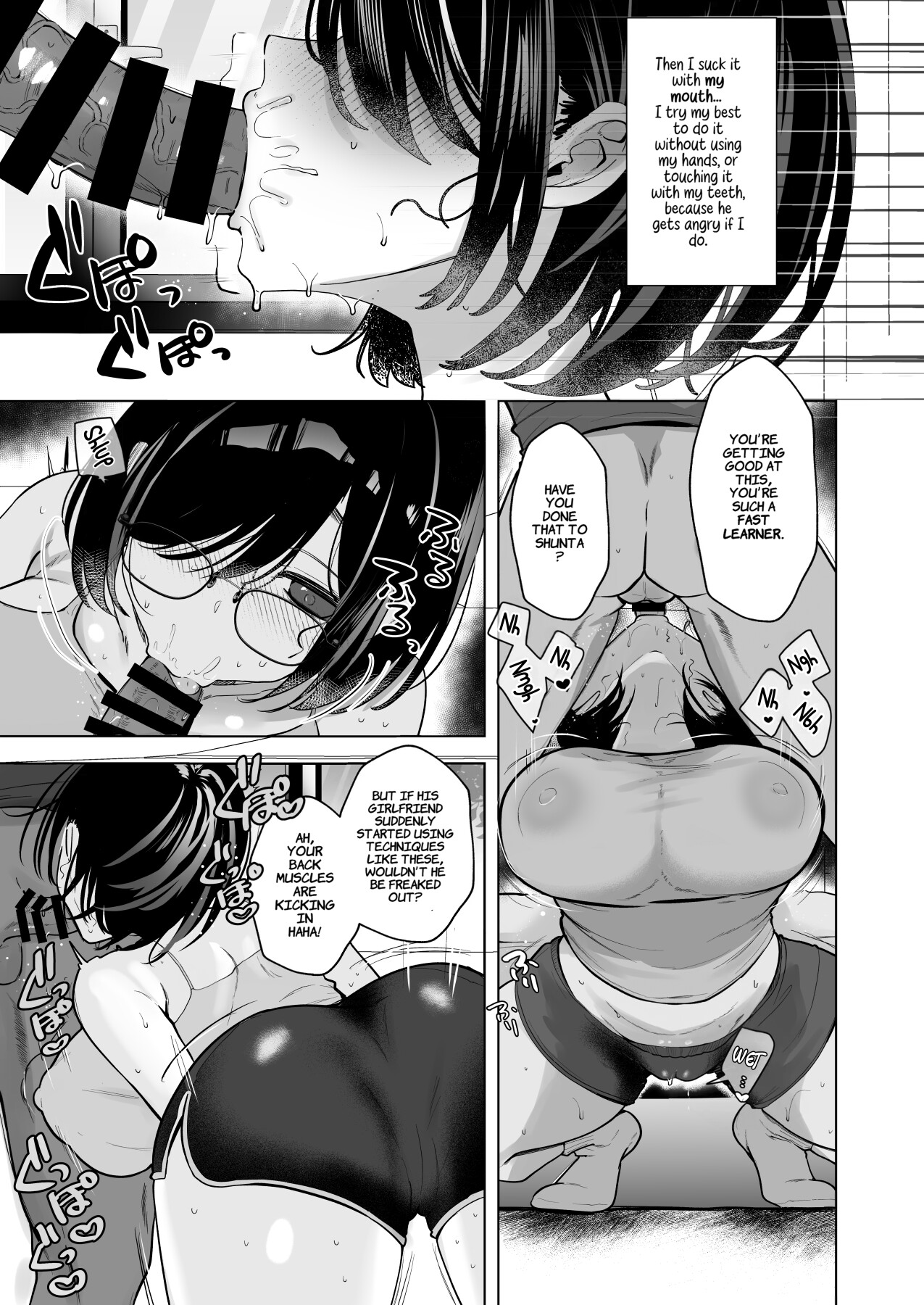 Hentai Manga Comic-My Plain Girlfriend Is That Guy's Personal Fucktoy For The Summer Break-Read-24